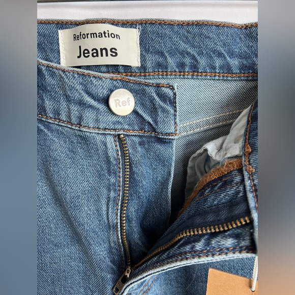 NWT Reformation High & Skinny Jeans Size 25 - Picture 4 of 6
